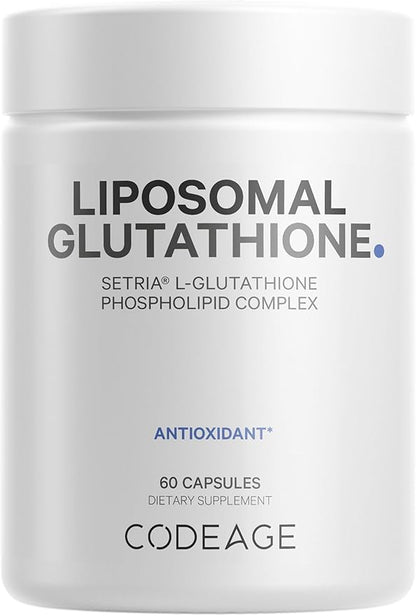 Codeage Liposomal Glutathione Supplement 60 Capsules