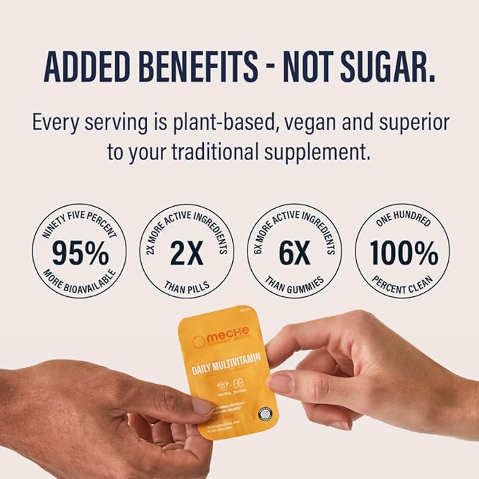 Multivitamin Rapid Release Strips B6, B12, B12, Magnesium, (30 ct)