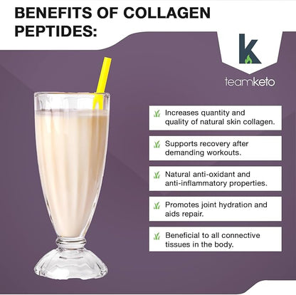 Collagen peptides powder- Naturally flavored 1 and 3 Grass-Fed 397g- 30 30 servings-