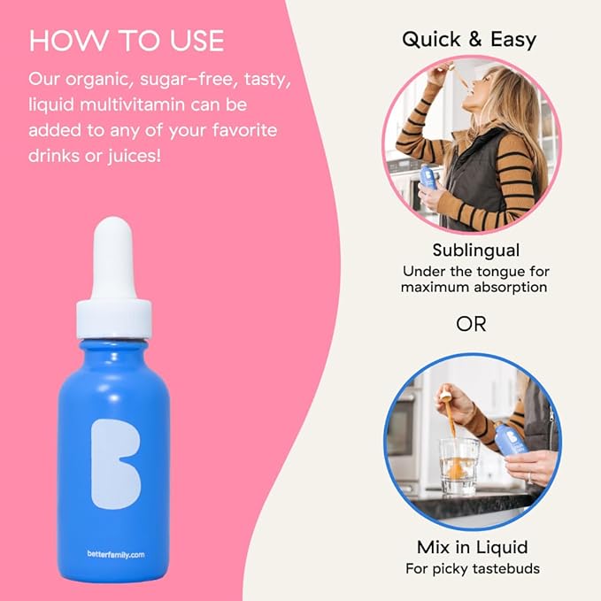 Better Family - Liquid Daily Multivitamin 2oz (60 (60 ml)