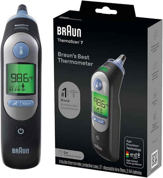 Braun ThermoScan 7 Digital Ear Thermometer, 1 Brand
