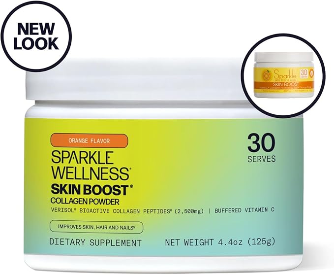 Sparkle Skin Boost Orange Verisol Collagen 5.3oz