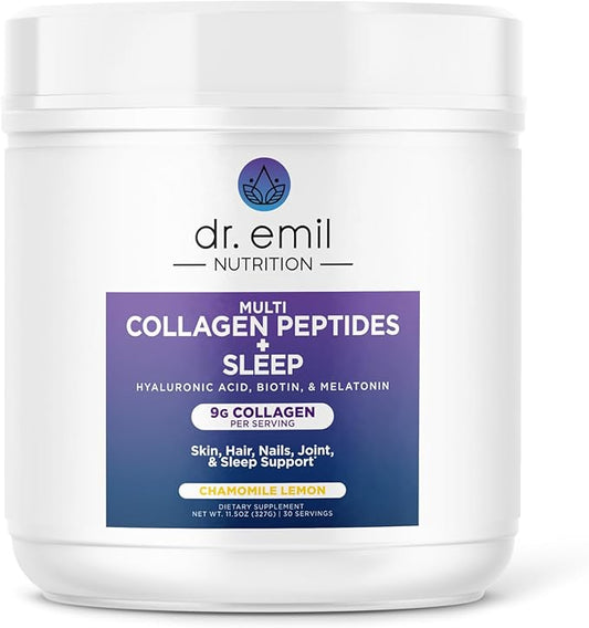 DR. EMIL NUTRITION Collagen Peptides Powder 5-HTP, Melatonin