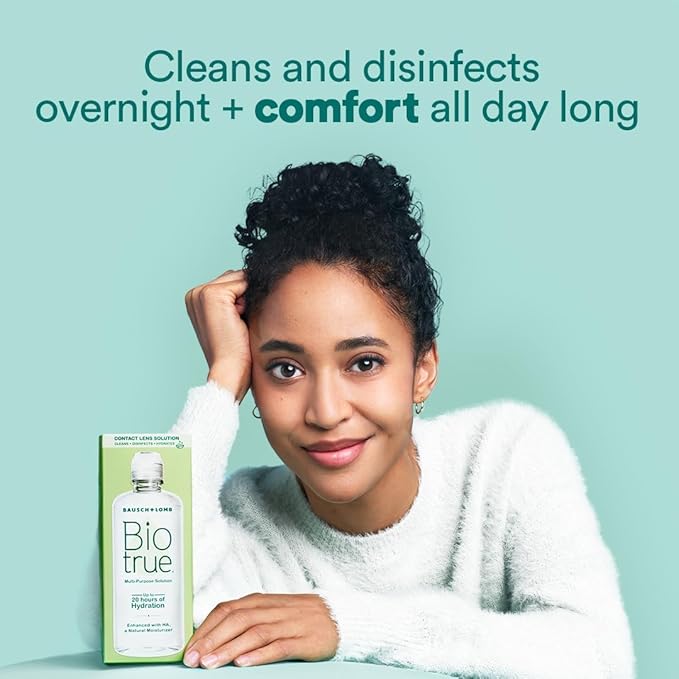 Biotrue Contact Lens Solution, Multi-Purpose Solution 10 FL 2)