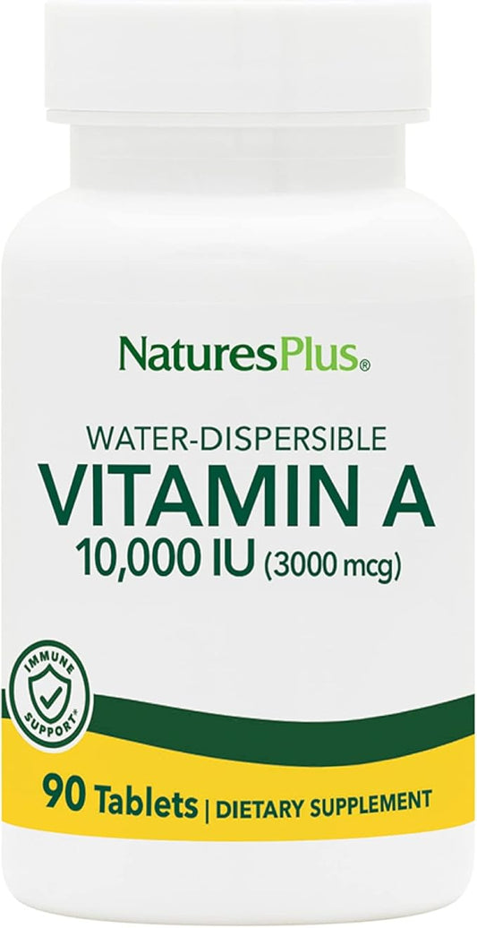 NaturesPlus Vitamin A (Palmitate) 10,000 iu 90 Vegetarian (90 Servings)