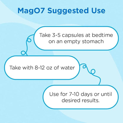nbpure MagO7 - Natural Colon Cleanse 90 Capsules