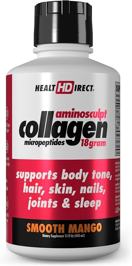 Health Direct AminoSculpt Sugar-Free Collagen Supplement 15 Fl