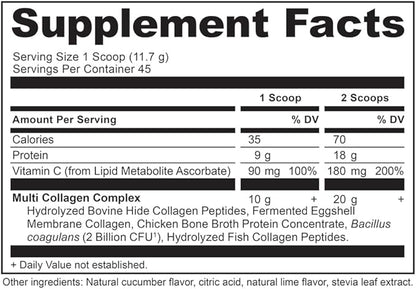 Ancient Nutrition Collagen Powder Protein, Multi 18.6oz
