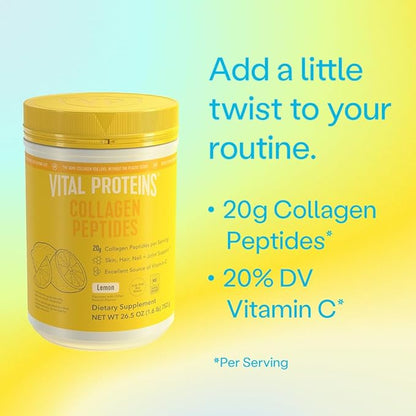 Vital Proteins Collagen Peptides Powder, Promotes 26.5 Ounce