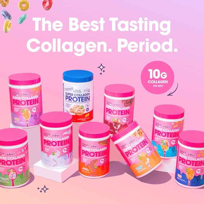 Obvi Collagen Peptides, Protein Powder, Keto, 30 Servings)