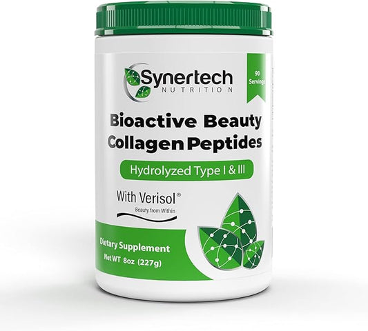 Bioactive Collagen Peptides Powder (90 Servings) 18 Amino