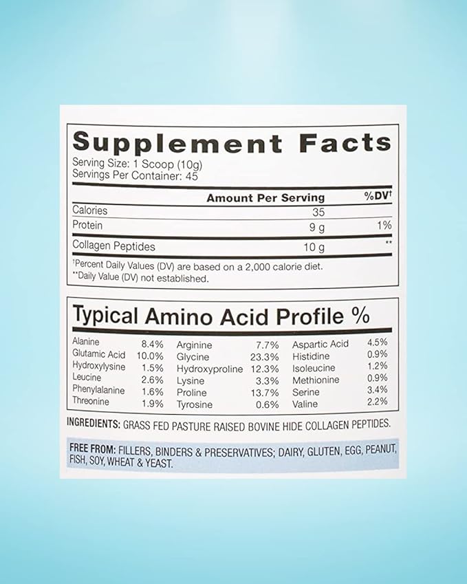 Collagen Peptides Powder (45 Servings)