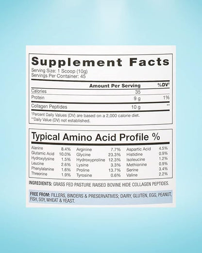 Collagen Peptides Powder (45 Servings)