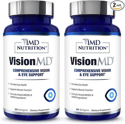 1MD Nutrition VisionMD Eye Vitamin CARMIS 60 Softgels (2-Pack)