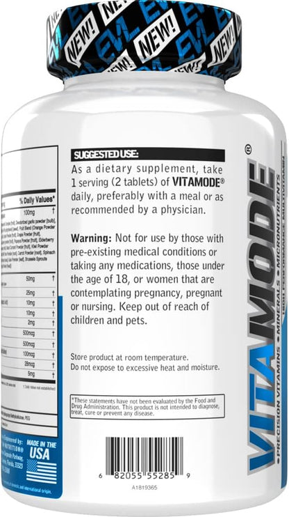 EVL Advanced Daily Multivitamin for Men