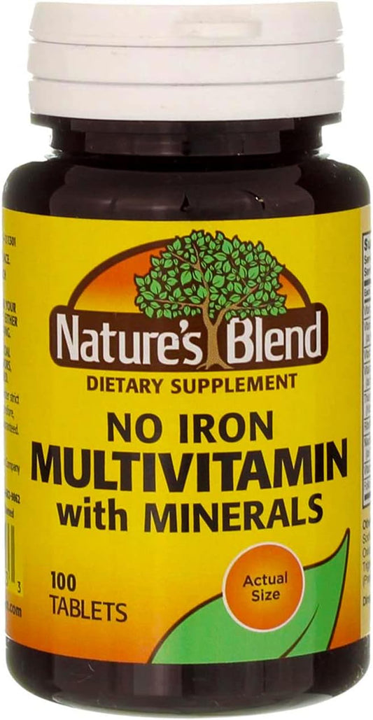Nature's Blend Multiple Vitamin with Minerals 100 Tabs