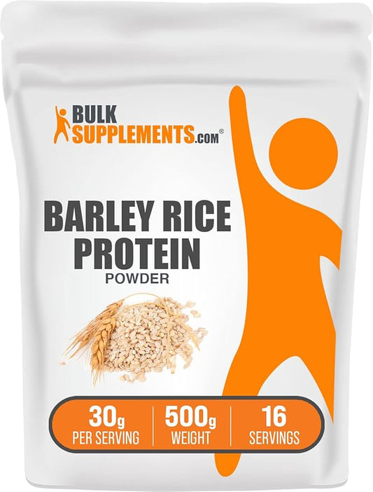 BulkSupplements.com Barley Rice Protein Powder 30g per 500g (1.1 (1.1 lbs) 1)