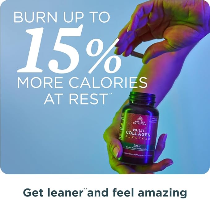Ancient Nutrition Advanced Collagen Protein Lean 90 Count