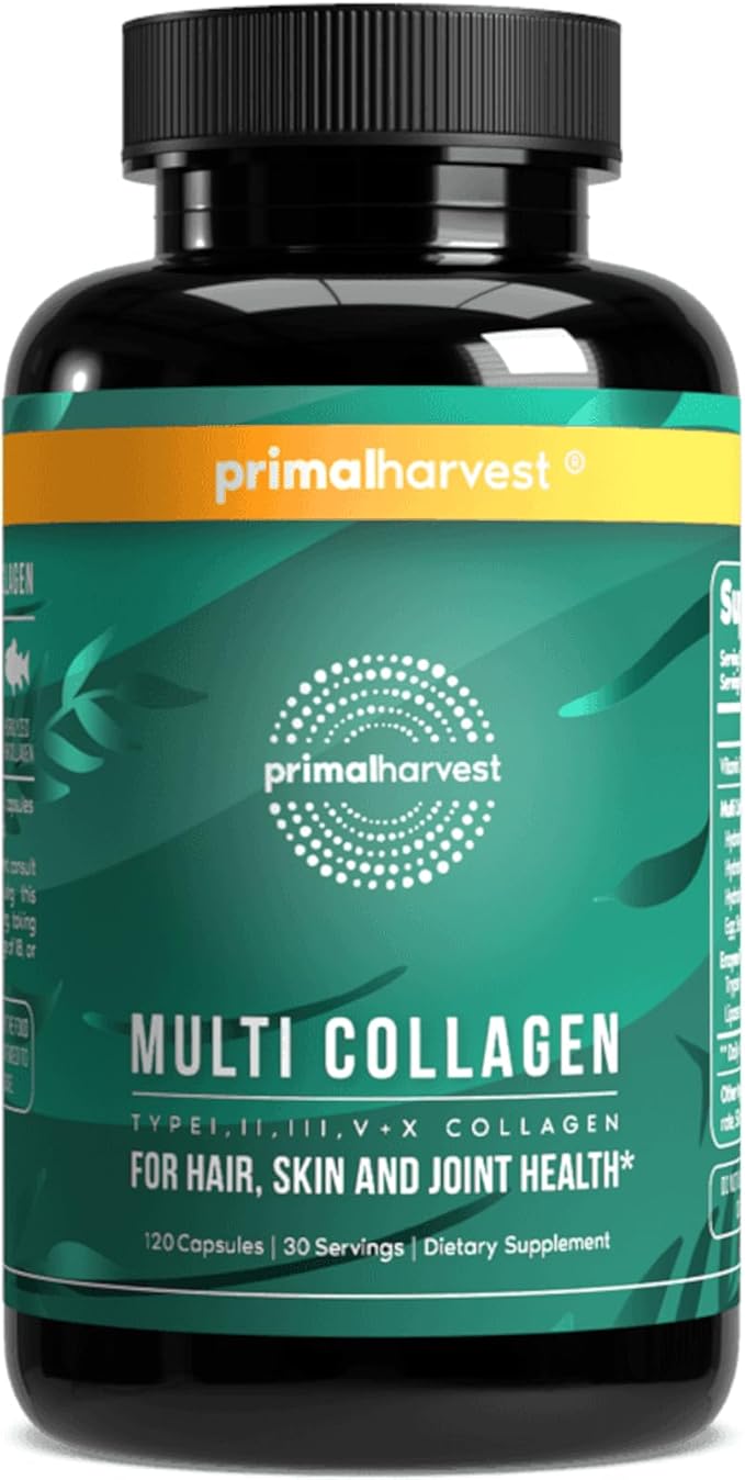 Primal Harvest Multi Collagen Pills 120 Capsules