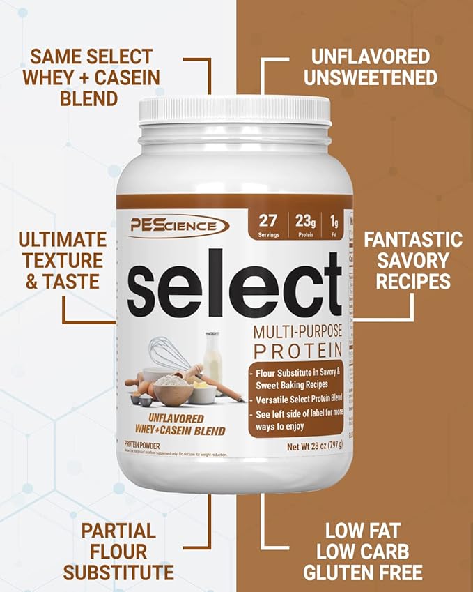 PEScience Select Multi-Purpose Protein Powder, 27