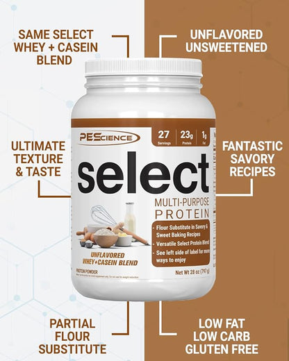 PEScience Select Multi-Purpose Protein Powder, 27