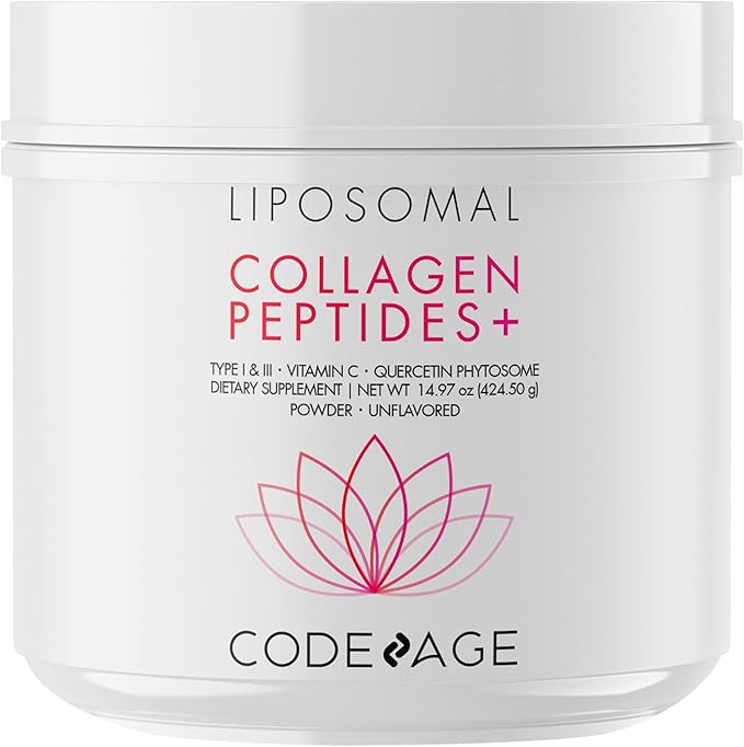 Codeage Liposomal Collagen Peptides Powder + 14.97 oz