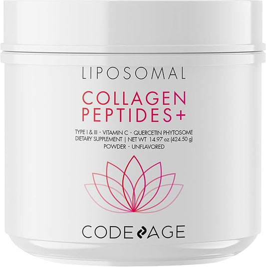 Codeage Liposomal Collagen Peptides Powder + 14.97 oz