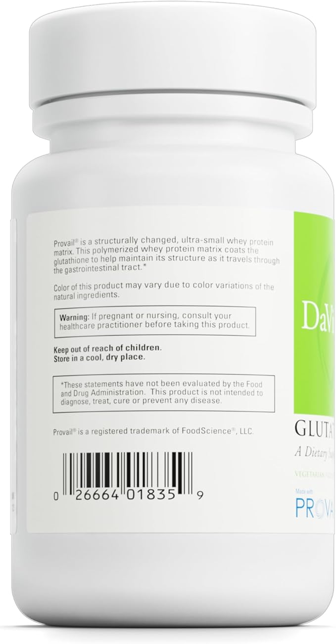 DAVINCI Labs Glutathione Bright 60 Vegetarian