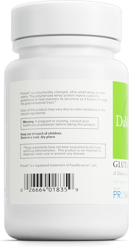 DAVINCI Labs Glutathione Bright 60 Vegetarian