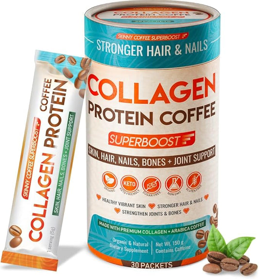 Collagen Protein Peptides Powder – Organic (30 Servings)