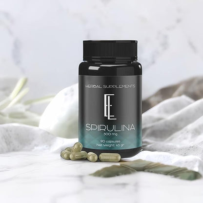 Spirulina Capsules - 90 x 500