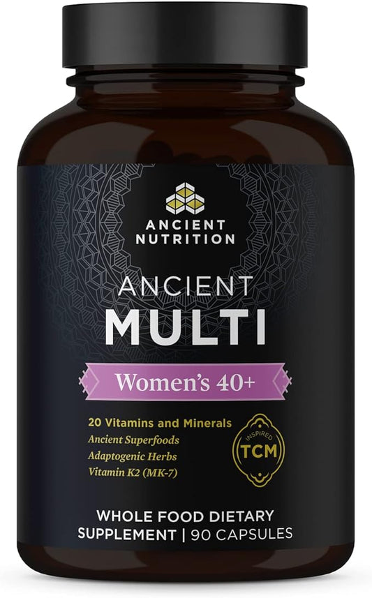 Ancient Nutrition Multivitamin for Women 40+, 90 Ct