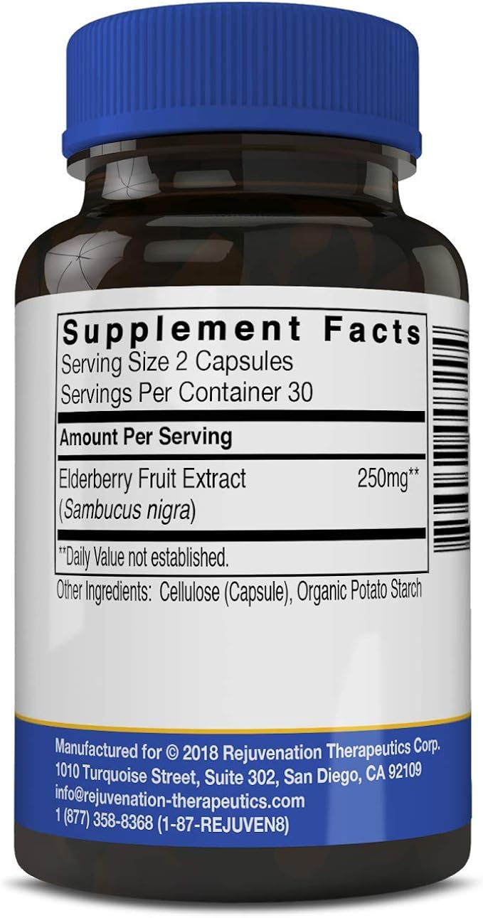 Elderberry - Elderberry Capsules for Immune