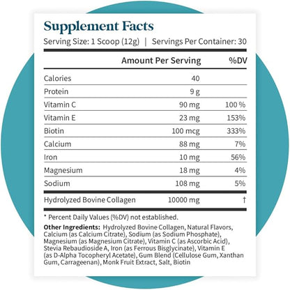 Pattern Wellness Collagen Peptides Powder (Type (13 Oz)