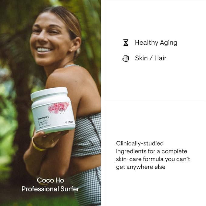 THORNE Collagen Plus 17.5 Oz 30 Servings