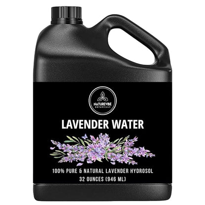 Naturevibe Botanicals Lavender Water 32 Ounces 100% Pure