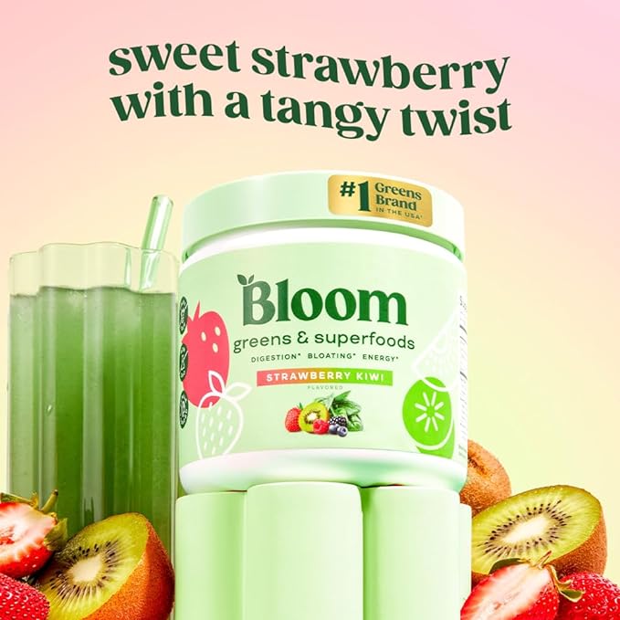 Bloom Nutrition Greens and Superfoods Powder 30 SVG,