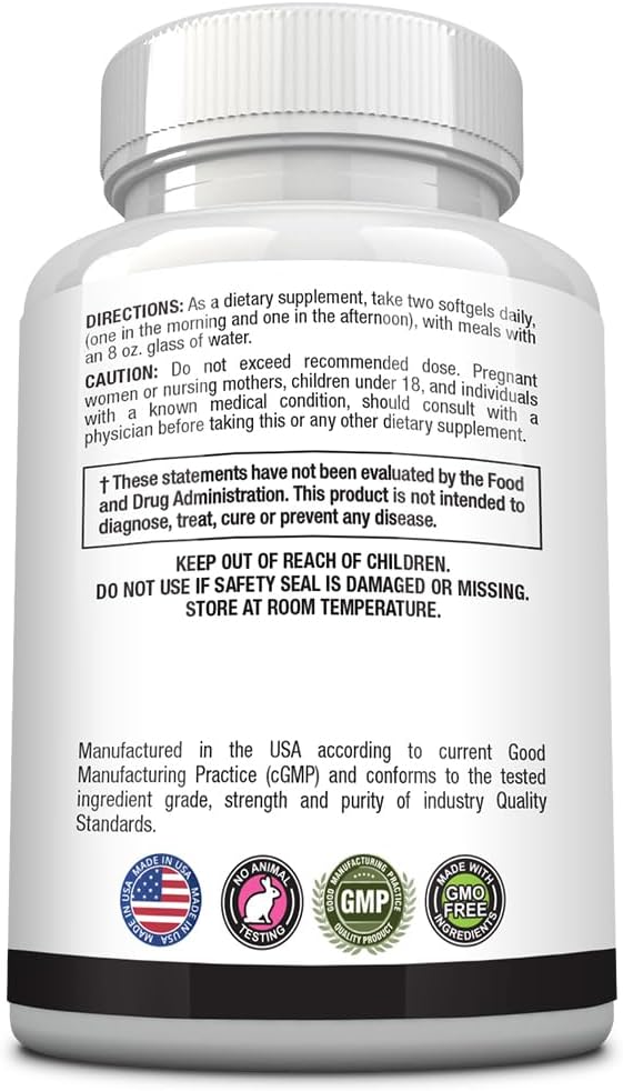 Approved Science Black Seed Oil 2% Thymoquinone 180 Softgels