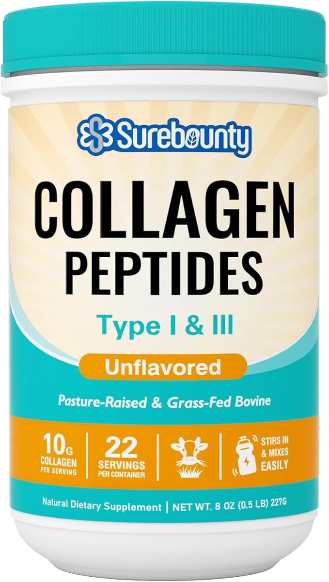 Collagen Peptides Powder, Type I & 8oz
