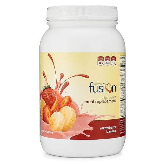 Bariatric Fusion Strawberry Banana Meal Replacement 27g Protein 21 Serving