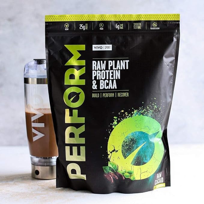 Vivo life Perform Vegan Protein Powder, (532 g 1))