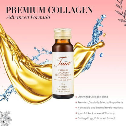 TAUT Liquid Collagen for Women 2 Box (8 Bottles