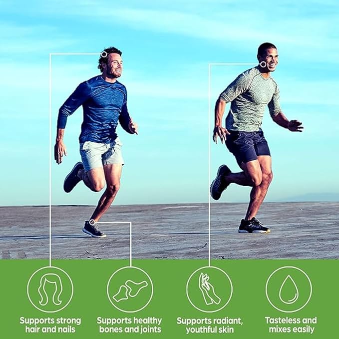 Orgain Keto Collagen Protein Powder, Vanilla 10g Grass 5g MCT 0.88lb