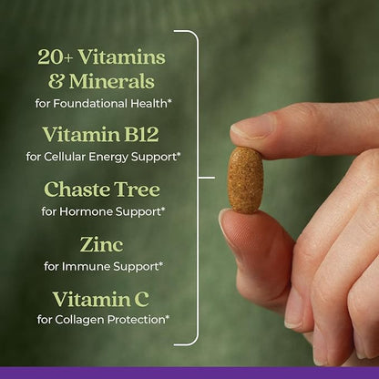 New Chapter Women's Multivitamin 40 plus 20+ Nutrients 40+, Gentle 48 Count