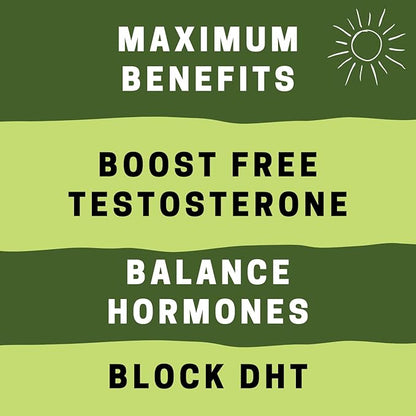 CLEAN MACHINE Cell Block 80 - Natural Vegan Testosterone Support Supplement, Estrogen, DHT & Cortisol Blocker - Prostate Health Supplement with KSM66 Ashwagandha - 60 Veggie caps