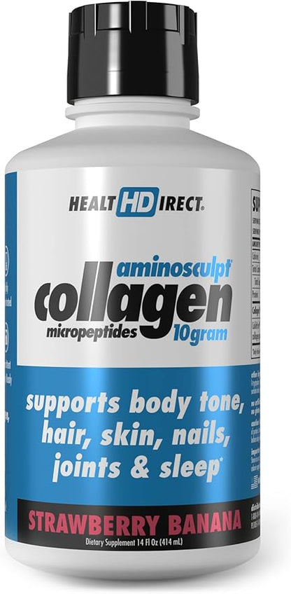 HEALTH DIRECT – AminoSculpt Liquid Collagen 14 FL 14 Servings 10 Grams