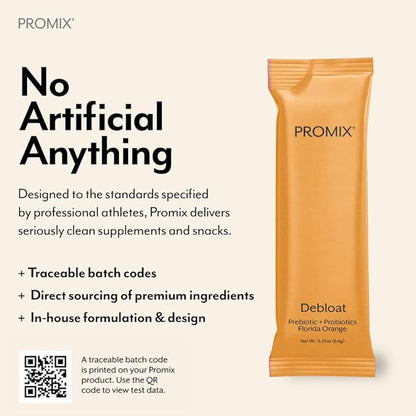 Promix Debloat Probiotic and Prebiotic Powder 30 Count