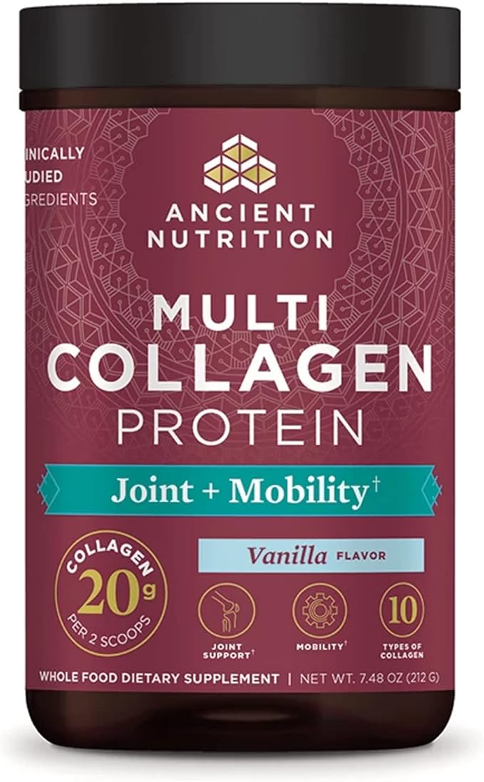 Ancient Nutrition Collagen Powder Protein, Multi 20 Serving, 7.48oz