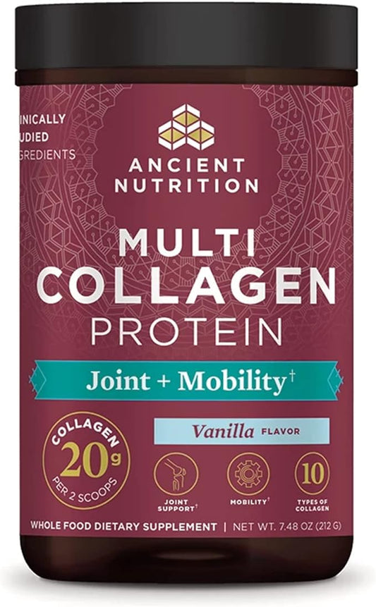 Ancient Nutrition Collagen Powder Protein, Multi 20 Serving, 7.48oz