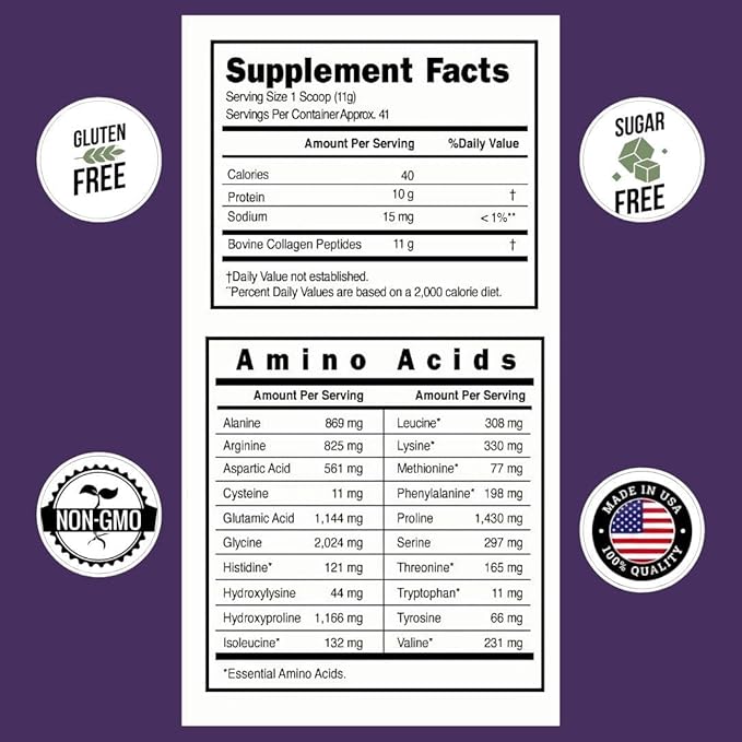 Simply Collagen® Hydrolyzed Collagen Peptides 41 Servings